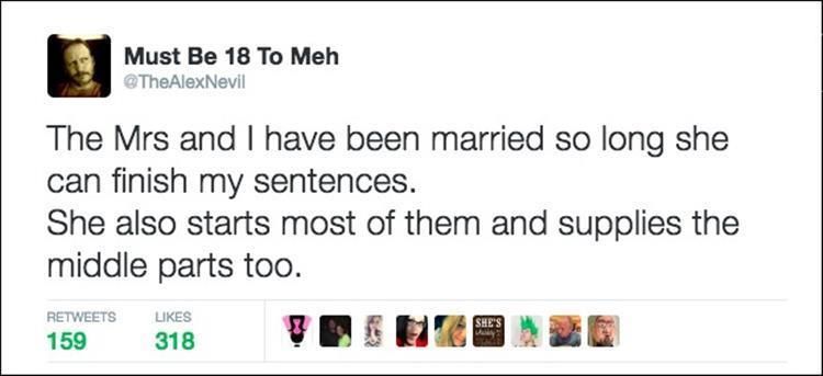 Funny Twitter Quotes From Guys About Marriage 30 Pics