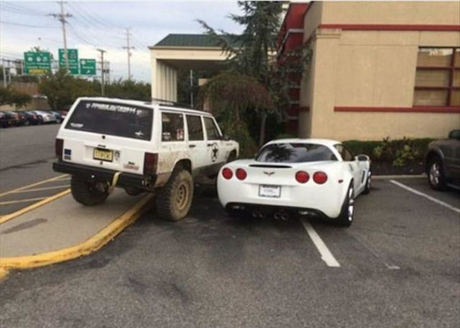People Who Park Like Jerks, Get What They Deserve - 19 images