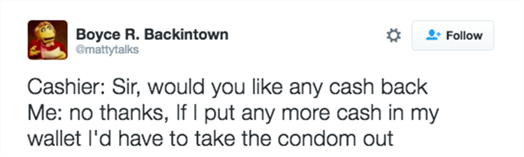 16 Twitter Quotes About Condoms Are The Funniest Things You’ll Read All Day