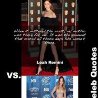40 Hot Karen Gillan VS Sexy Leah Remini Quotes And Pictures